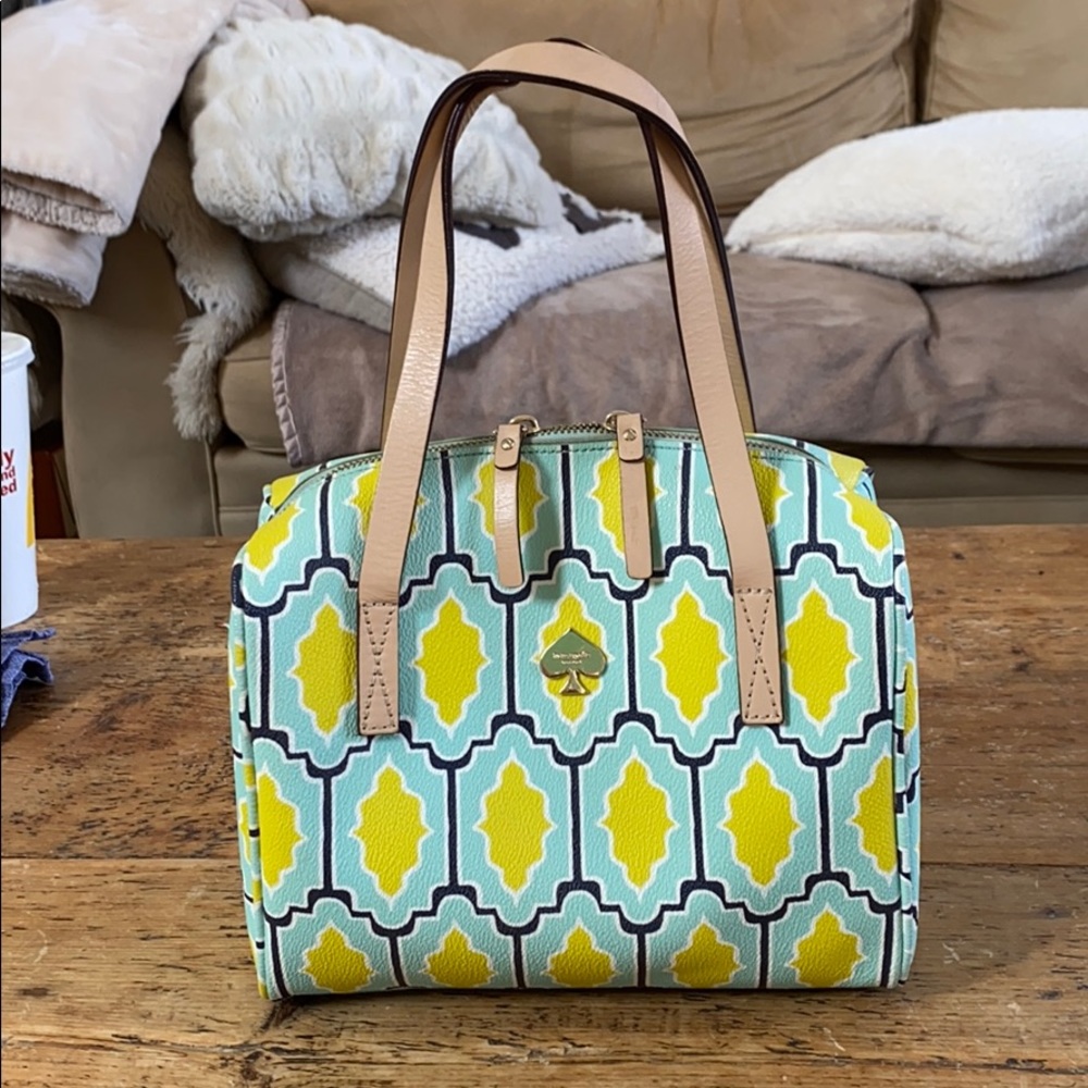 Kate spade Morocco print leather bag
